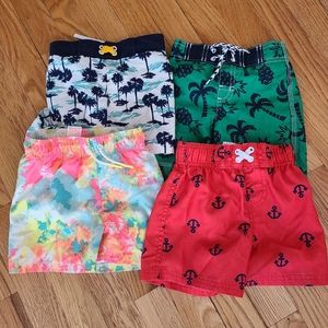 Boys swim trunk bundle 18 months